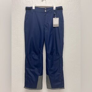 GEMYSE Men's Insulated Waterproof Ski Snow Pants Winter Windproof Pants - L